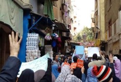 ثوار الهرم بالجيزة يرفعون الكارت الأحمر للسيسي: ارحل