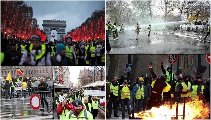 "السترات الصفراء" تدعو لمظاهرات السبت بـ3 دول أوروبية
