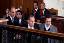 المخلوع مبارك يدلي بشهادته بهزلية اقتحام الحدود ضد الرئيس مرسي والإخوان