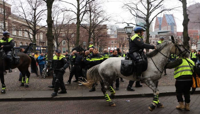 توقيف 5 من "السترات الصفراء" في هولندا