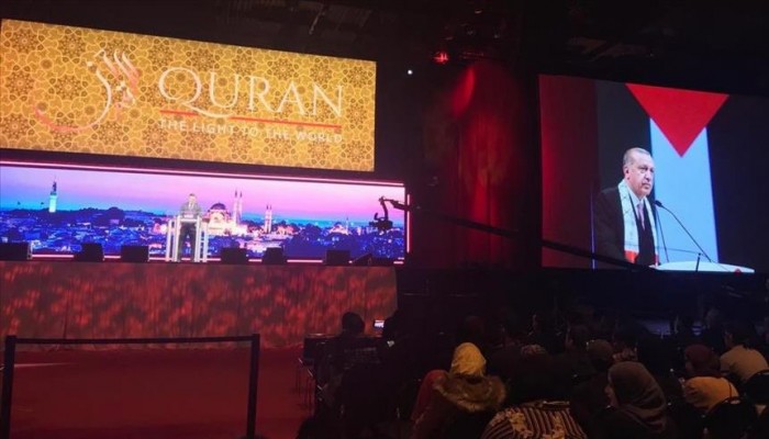 أردوغان يبعث رسالة إلى المؤتمر الإسلامي في الولايات المتحدة