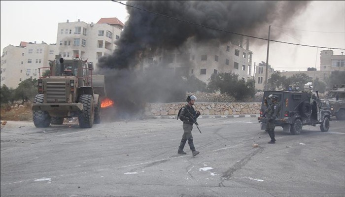 إصابة 4 فلسطينيين برصاص الجيش الصهيوني في الضفة