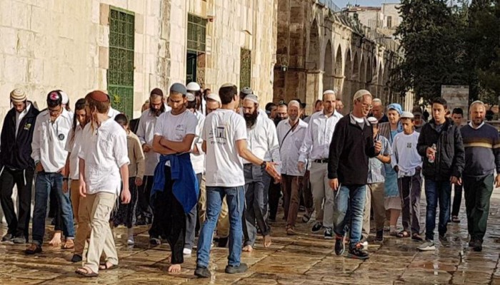 قوات صهيونية تقتحم المسجد الأقصى والمصلى المرواني وقبة الصخرة