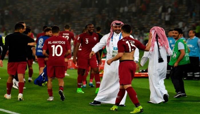 إعلاميو آل الشيخ يطلقون حملة ضد منتخب قطر وغضب سعودي