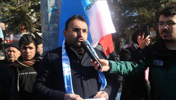 ناشط تركي يدين سياسات الصين تجاه تركستان الشرقية