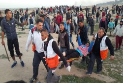 شهيد و22 إصابة بقمع الاحتلال متظاهري الجمعة الـ44 شرق القطاع