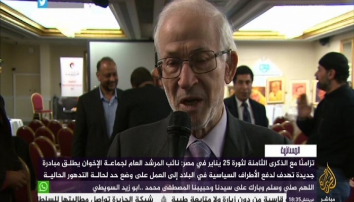 مبادرة نائب المرشد العام للإخوان من أجل توحيد المعارضة