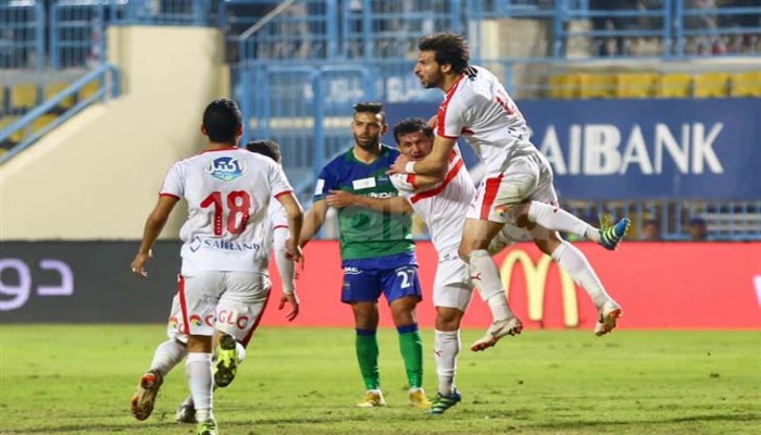 الزمالك يكتسح المقاصة ويبتعد بصدارة الدوري المصري