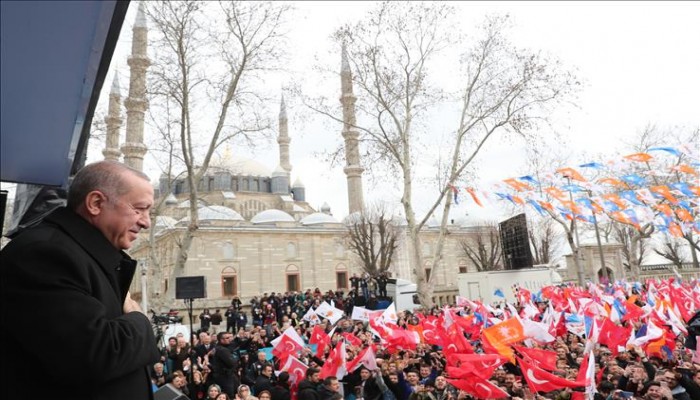 أردوغان: حرية المعتقد والفكر مكفولة للجميع بتركيا