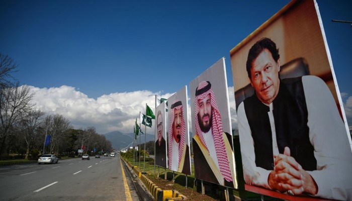 احتجاجات ضد زيارة ابن سلمان إلى باكستان