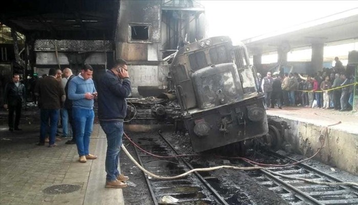 نيابة الانقلاب: شجار بين سائقين سبب حادث القطار