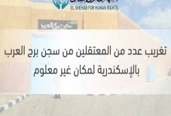 “الشهاب” يستنكر تغريب المعتقلين فى سجن برج العرب