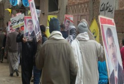 من مسقط رأس الرئيس مرسى.. الثوار يتضامنون مع أسر ضحايا القطار