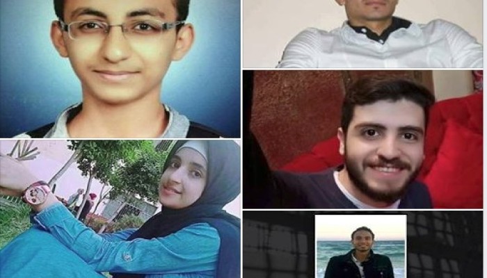 العسكر يُخفي 5 شباب بينهم طالبة ويعصف بالحقوق