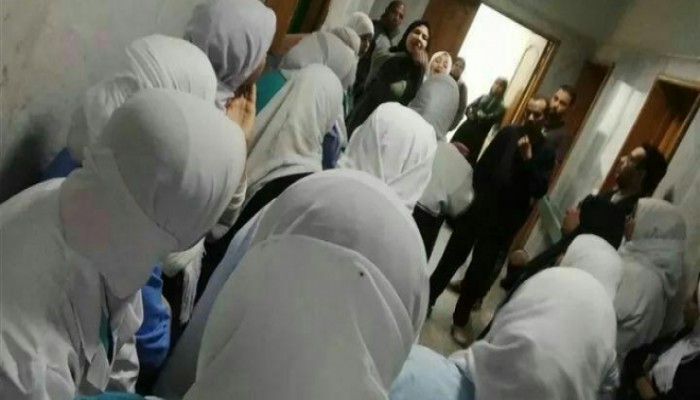 وقفة لـ”ممرضات السويس” احتجاجا على غياب الأمن بالمستشفيات