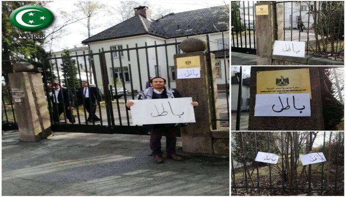 دعوات للمصريين بالخارج للبس الأسود وحمل النعوش أمام السفارات