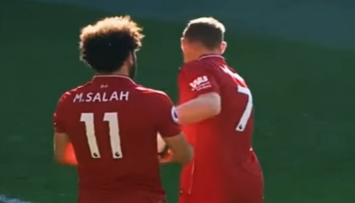 صلاح وميلنر يتنازعان على "ركلة جزاء" أمام كارديف سيتي