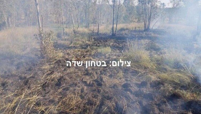 حريق بـ"غلاف غزة" بفعل بالونات العودة.. و"إسرائيل" تنشر القبة الحديدية