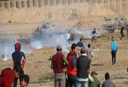 إصابات بقمع الاحتلال جمعة "الجولان عربية سورية" في غزة