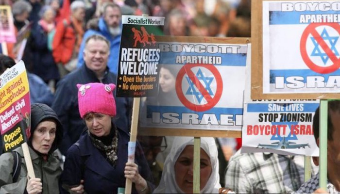 لندن.. تواصل حملة إعلامية ضد "عنصرية الاحتلال الصهيوني ضد الفلسطينيين"
