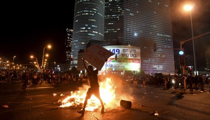 بالفيديو.. أقوى مشاهد احتجاجات يهود الفلاشا المستوطنين في الأراضي المحتلة