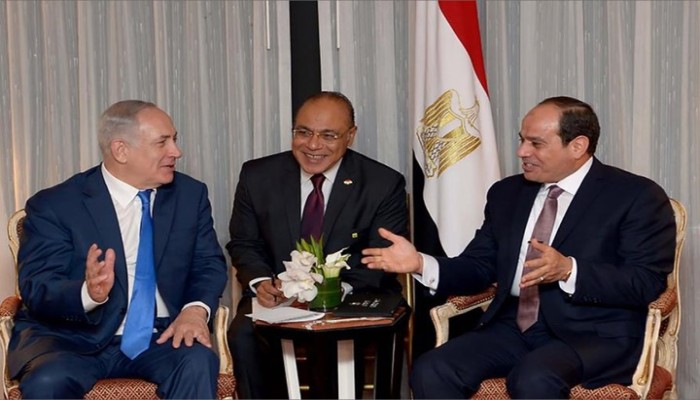 نتنياهو يشارك في حفل تقيمه السفارة المصرية بتل أبيب
