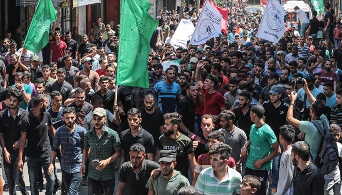تشييع جثامين 3 شهداء قتلهم الجيش الإسرائيلي شمالي غزة