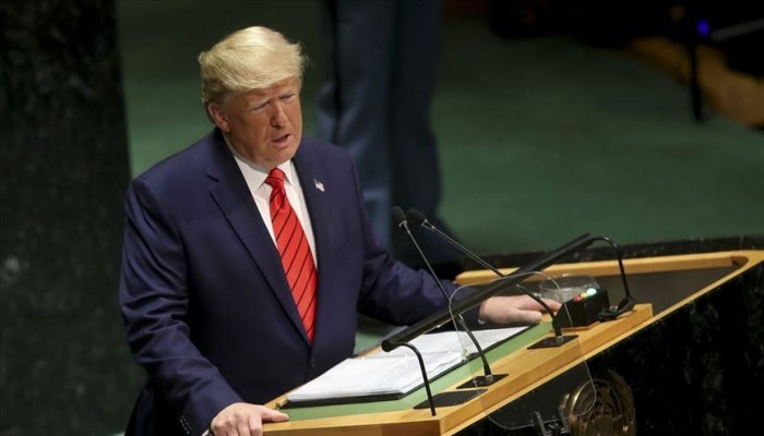 ترامب يدعو الشرق الأوسط لإقامة علاقات كاملة مع إسرائيل