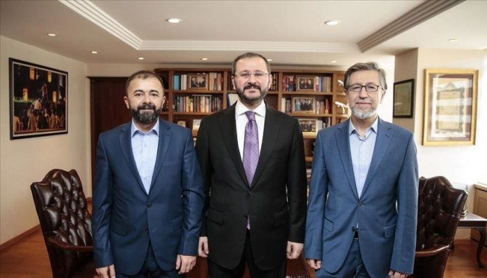 وكالة الأناضول تستقبل موظف الوكالة المفرج عنه بمصر