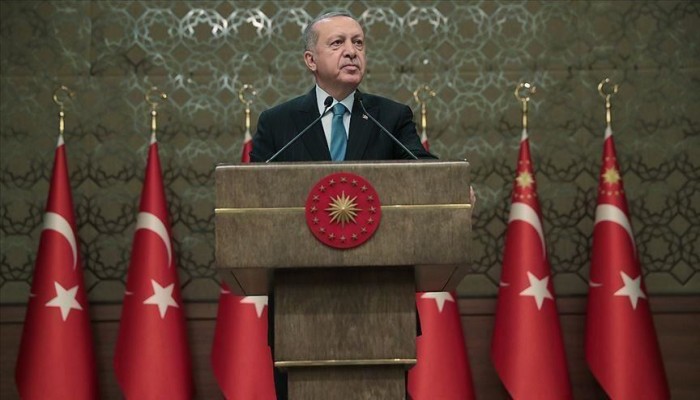 الرئيس أردوغان: "صفقة القرن" المزعومة مجرد وهم