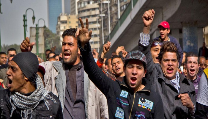 15 احتجاجًا عماليًا واجتماعيا خلال أسبوعين واعتقال 12 مواطنًا بالبحيرة