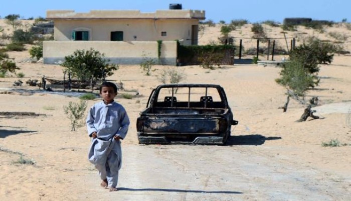 الجيش يحول ليلة العيد في سيناء إلى ساحة حرب