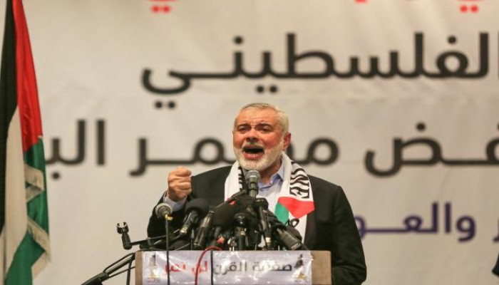 هنية يدعو لقمّة عربية لمواجهة مخطط الضم الإسرائيلي وتصفية القضية الفلسطينية