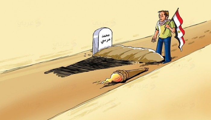 كاريكاتير.. طريق الرئيس الراحل د. محمد مرسي!