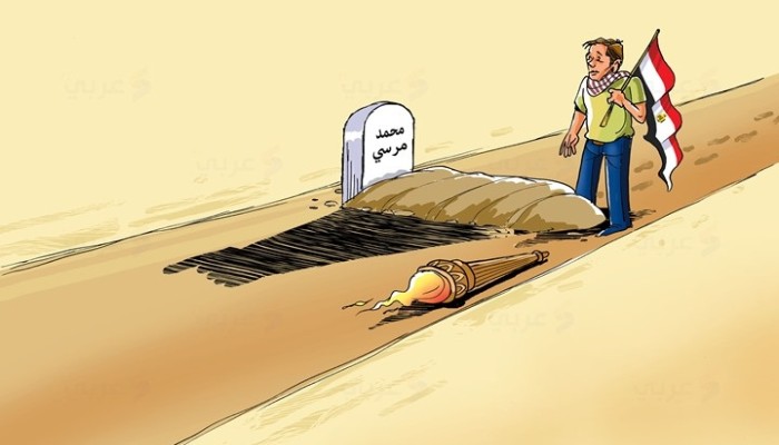كاريكاتير.. طريق الرئيس الراحل د. محمد مرسي!