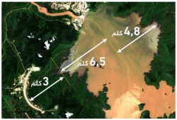 صور الأقمار الإصطناعية تظهر تضاعف حجم بحيرة سد النهضة 5 مرات