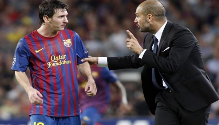 اتصال هاتفي بين ميسي وغوارديولا يمهد طريق انتقاله للسيتي