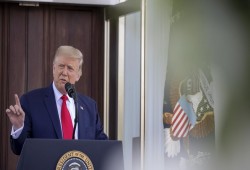 ترامب ملخّصاً خطته ضد فلسطين: استولينا على أموال الفلسطينيين وتوجهنا إلى غيرهم