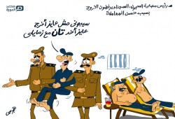 كاريكاتير : سجون مصر "مصيف"