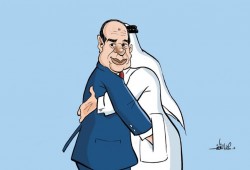 كاريكاتير: السيسي يطلب الرز من السعودية