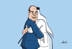 كاريكاتير: السيسي يطلب الرز من السعودية