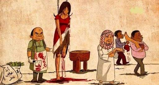 كاريكاتير: السيسي يبيع مصر