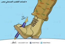 كاريكاتير : صحفيو مصر