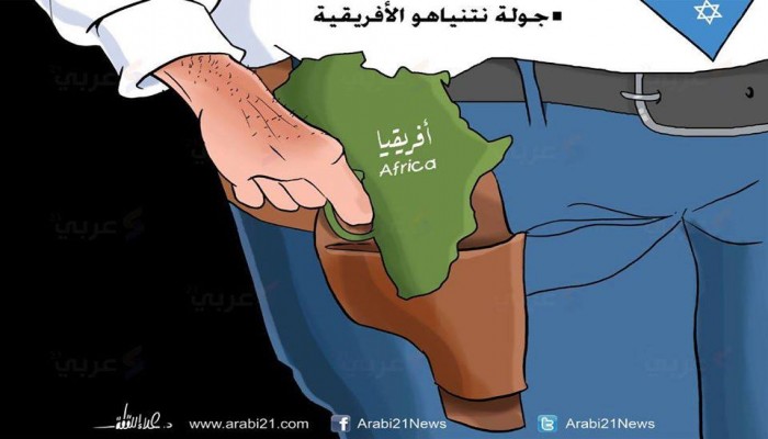 كاريكاتير : جولة نتن ياهو الأفريقية