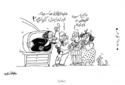 كاريكاتير: تزييف إعلام الانقلاب للحقائق