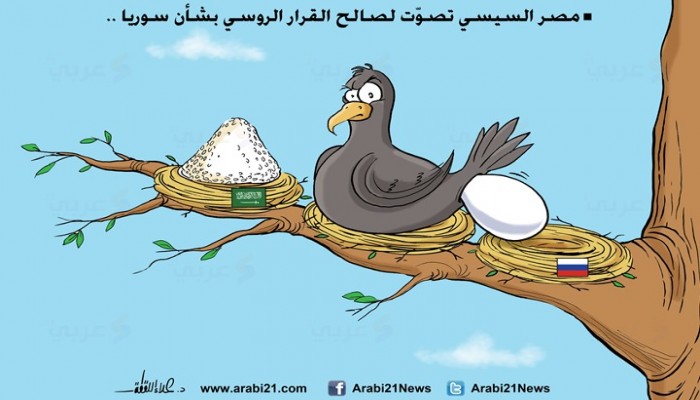 كاريكاتير: السيسي يخذل السعودية