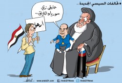 كاريكاتير: حصاد سياسة مصر الخارجية في 2016