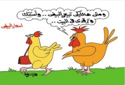 كاريكاتير: بعد ارتفاع سعر البيض