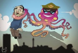 الديكتاتور وخنق الحريات