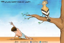 اليمن: عدد وفيات الكوليرا يصل إلى 1500